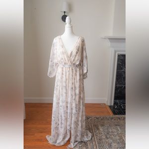 Kia kimono maxi dress